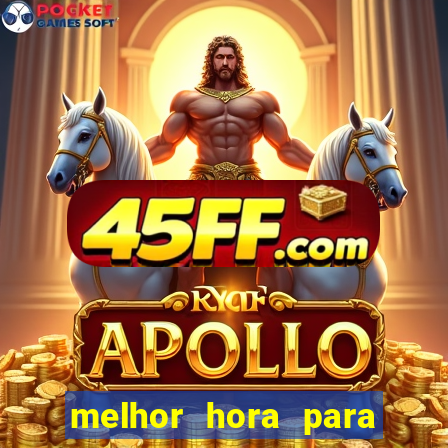 melhor hora para jogar fortune rabbit